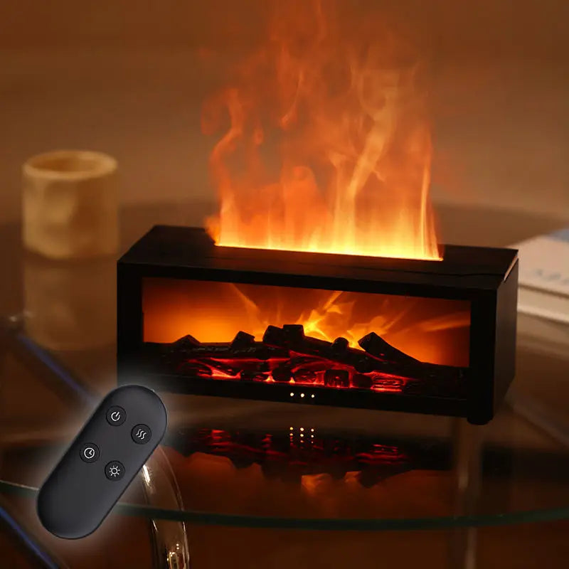 Aroma diffuser with flame effect!