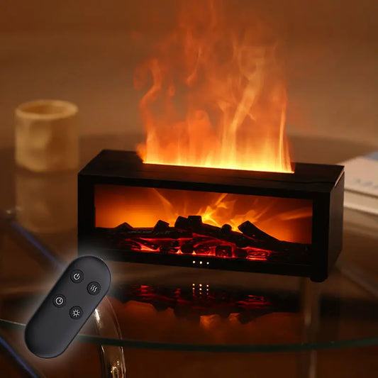 Aroma diffuser with flame effect!